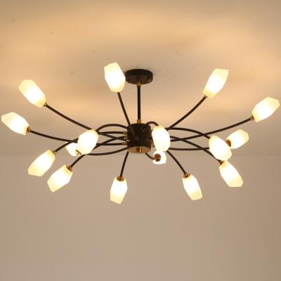 China New Design 2022 Simple European Style Chandelier Simple Modern Bedroom Living Room Led Chandelier For Home for sale