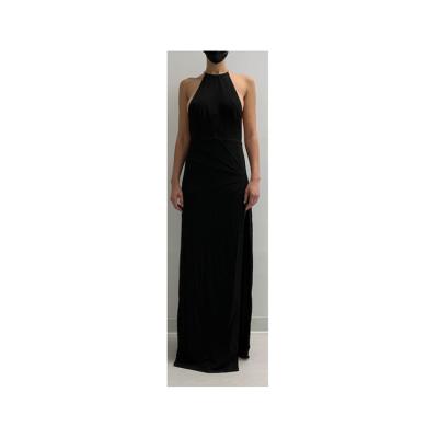 China Wholesale High Quality Sexy Ladies Anti-Static Tailored Maxi Dress Without Halter Neck Back for sale