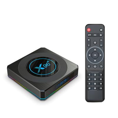 China RGB 1000m Lan Ott X96 X4 LIGHT x96x4 Amlogic S905x4 Quad Core 128gb TV Box Android 11 Set Top Box BT 4.2 for sale