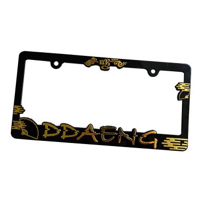 China Solid; Durable Personalized Design USA Size Custom License Plate Frame License Plate Cover for sale