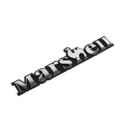 China Durable Custom Design ABS Chrome Finished Car Logo Badge Car Emblem Sticker for sale