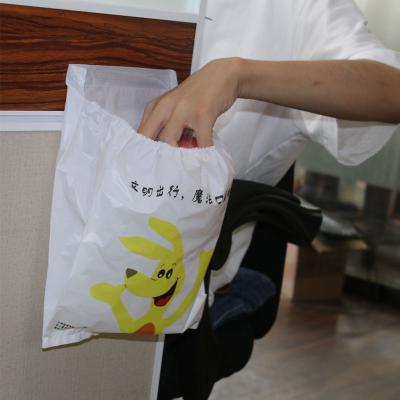 China Custom Logo Biodegradable Adhesive Plastic Car Waste Bag BIODEGRADABLE for sale