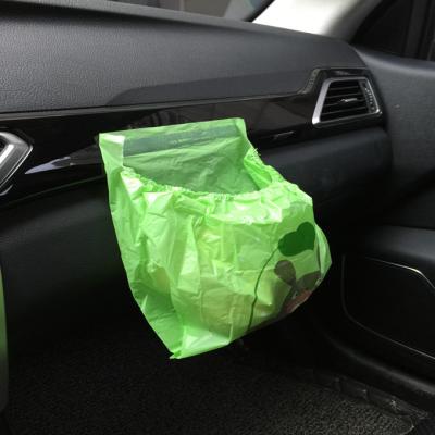 China Disposable Environmental Friendly Plastic Car Trash Bag Vehicle Garbage Bag for sale