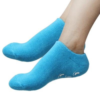 China New Trend Eco-Friendly Repairing And Softening Dry Cracked Feet Skin Soft Moisturizing Spa Gel Socks for sale