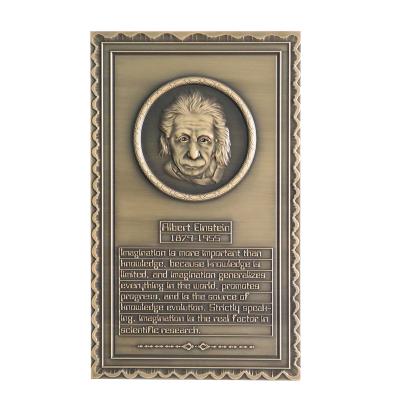 China China Memorial Brass Plaques Engraved Antique Plaque Signs for sale