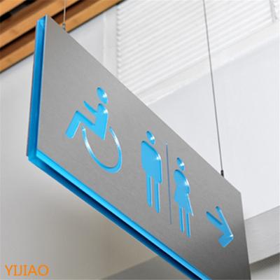 China Popular Wayfinding Modern Signage Washroom Sign with High Performing for sale