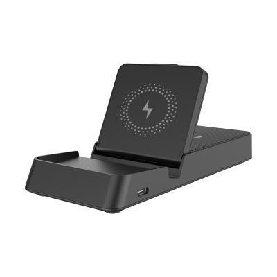 China Fast Charging Radio 3 in 1 Wireless Charger Station Dock Fast Charging Stand for Watch 6 5 4 3 2 12promax for sale