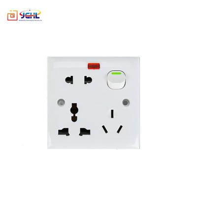 China Safety Best Selling British ABS Multi Switch 13A Socket With Neon for sale