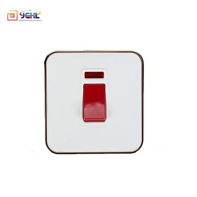 China Safety OEM PC Electrode AC 45A Wall Switch for sale