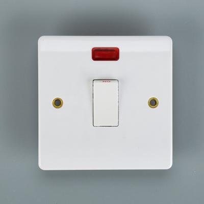 China British Safety BAKELITE 20A HOT WATER WALL SWITCH for sale