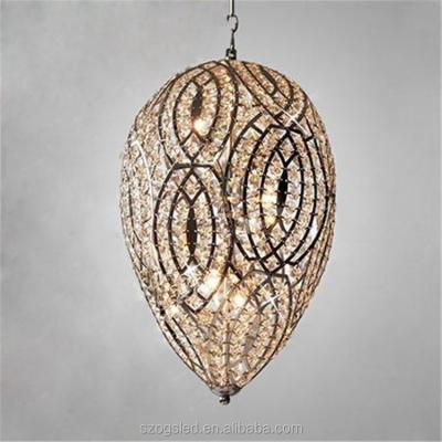 China European Luxury Crystal Chandelier Celling Lights Modern New Products for Hotel for sale