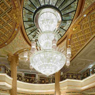 China Traditional Designer Traditional Empire Pendant Lighting Large Project Chandelier for sale