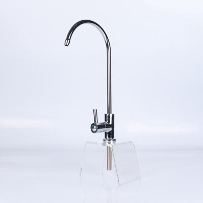 China Thermostatic Faucets RO Filter Parts Goose Neck Reverse Osmosis Drinks Water Faucet for sale