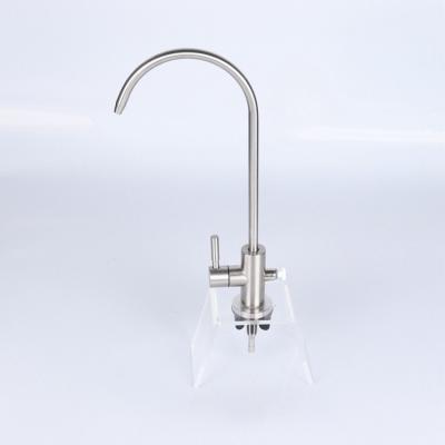 China Faucets Stainless Steel Nickel Thermostatic Brushed RO Faucet Water Purifier Spare Parts for sale