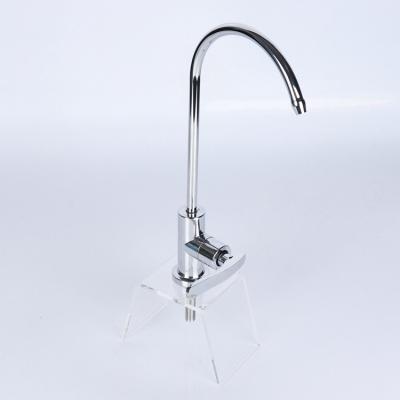 China Hot Selling Thermostatic Faucets Luxury Sliver Bathroom Basin Faucet Full Brass Brushed Single Handle Bathroom Faucet for sale