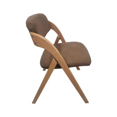 China (Size)Wholesale Brown Adjustable Floor Chair Adjustable Folding Leisure Dining Chairs For Living Room Bedroom Dining Room for sale