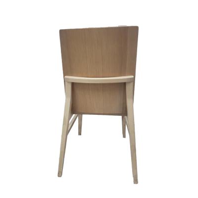 China New Design Adjustable Comfortable Wood Leather Chinese Modern Dining Chair (Other) For Ding Room Bedroom Coffee Shop Office Restaurant for sale