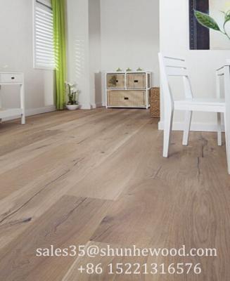 China French Oak Wax Oiled White Oak Timber Engineered Oak Wood Flooring for sale