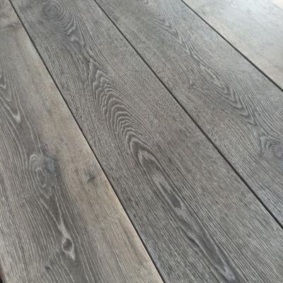 China 240mm Modern Width Classic Style and Gray Wide Plank European White Antique Oak Engineered Wood Flooring for sale