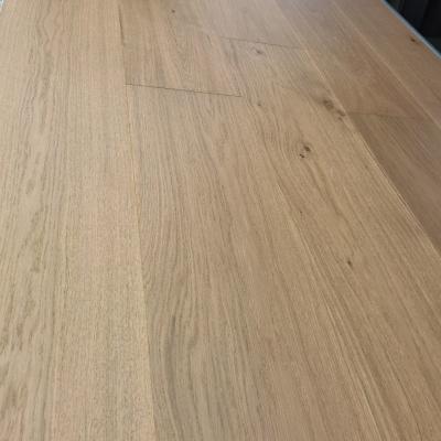 China Modern Natural Smoked Solid Oak European Parket Flooring for sale