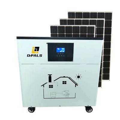 China Remote Control Portable Solar Panels For Power Station Foldable Solar Panel Kit 3KW 5KW 8KW Power Bank Charge Generator Set for sale