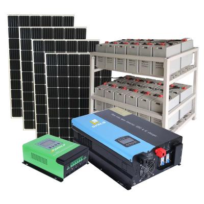 China Home Solar Generator 1KW 2KW 3KW 5KW 6KW 8KW Solar Panel Energy System Outdoor 50*36*17cm for sale