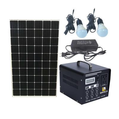 China Type C 300w 500w 1000w Power Station Battery Powered Portable Solar Generator For Event Camping Home Backup for sale