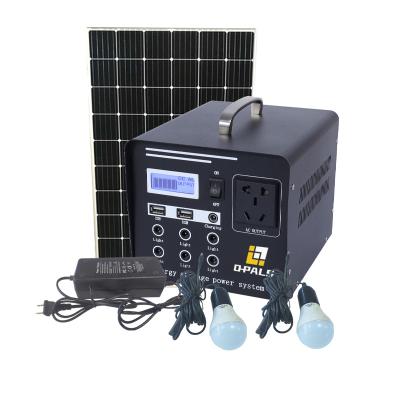 China Type C solar power stationportable outdoor solar power station portable solar generator power pack lithium ion battery solar power station for sale