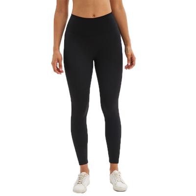 China QUICK DRY Womens High Waist Cropped Seamless T Pants Workout Sports Yoga Leggings for sale