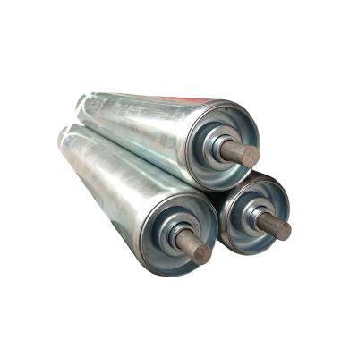 China Industry Steel, Galvanized, Cylinder Jacket Plastic Sheath Conveyor Roller For Logistics Shelf for sale