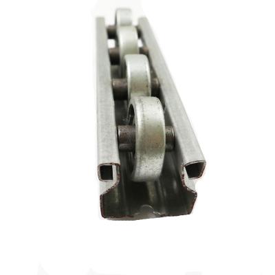 China Building Material Shops Aluminum Roller Track For Warehouse Storage And Conveyor Line For Retail for sale