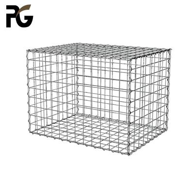 China Factory Supply Welded Anping Mesh Gabion Stone Basket Easily Assembled for Landscape and Conservation for sale