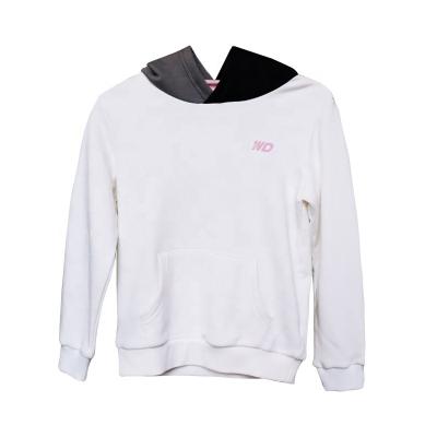 China Factory Wholesale Anti-Shrink Plus 100% Thick Cotton Pullover Hoodie Sweatshirts Toddler Child Autumn Tops for sale