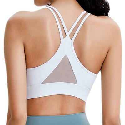 China QUICK DRY Custom Women's Yoga Bra Quick Dry Gym Fitness Tops Underwear Wear Running Sports Bra Vest For Women for sale