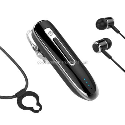 China In-ear factory direct sales wireless bluetooth 5.0 stereo earphone business charging neck handsfree hanging earphone for sale