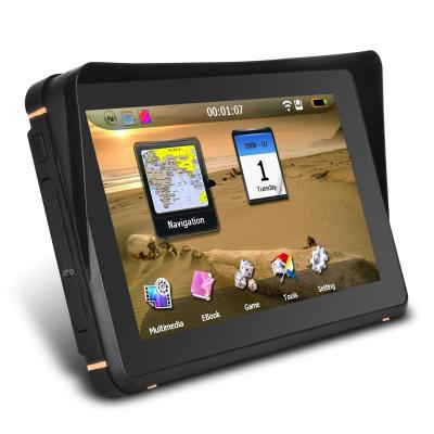 China Waterproof Motorcycle 7 Inch 256mb 8GB Car Motorcycle HD GPS Navigator Navigation System for sale