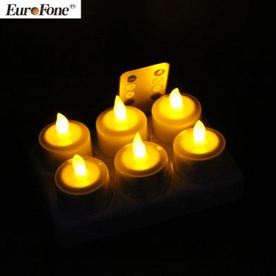 China Newest Design Flameless Led Tea Candles Flameless Light Wedding Decoration Christmas Rechargeable Remote Control for sale