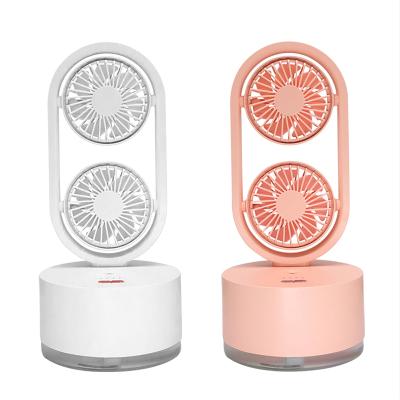 China New Article Mini Electric Car USB Fan Portable Rechargeable Jet Home Office Office Moisturizing Fan for sale