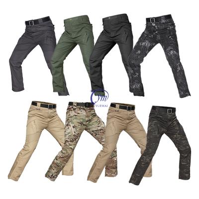 China Anti-Static Men Waterproof Cargo Tactical Pants Camouflage Military Outdoor Pants for sale