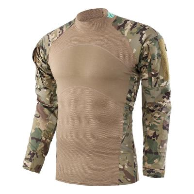 China Camouflage Anti-Static Army Combat Frog Suit Military Long Sleeve Uniform Shirt for sale