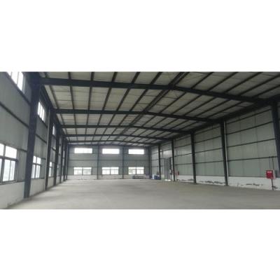 China Industrial Fabricated Steel Structures Warehouse High Rise Steel Building Construction for sale