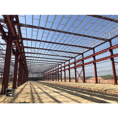 China Economical Prefab Steel Frame Buildings , Light Steel Frame Warehouse Construction for sale