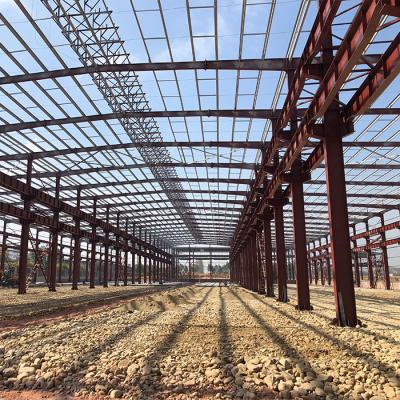 China Industrial Prefab Modular Commercial Buildings Construction , PEB Metal Buildings Warehouse for sale