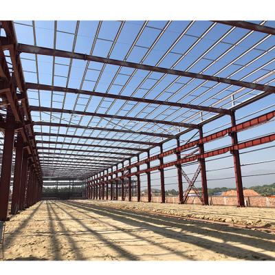 China 10000 Sqm Large Prefab Steel Buildings Construction Customized Steel Frame House Construction for sale