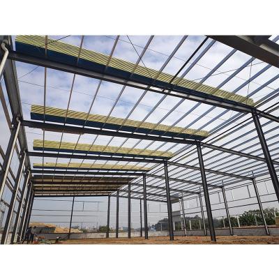 China Commercial Welding Metal Building Construction , Prefab Portable Garage For Individual Use for sale