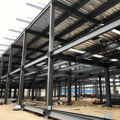 China Hot Dipped Galvanized Steel Structure Warehouse , Prefabricated Warehouse Construction for sale