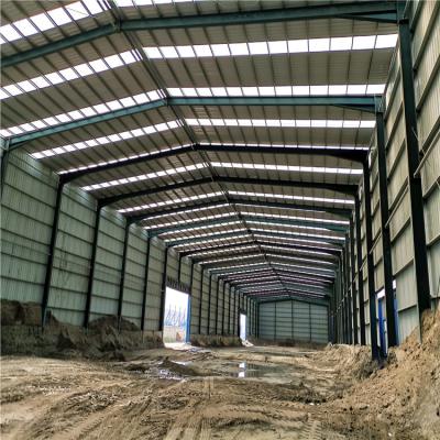 China Prefabricated Steel Shed Construction Anti Corrosion Light Steel Garage Sheds for sale