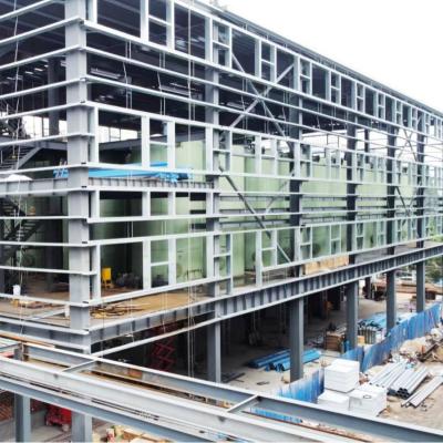 China Customized PEB Steel Structure Industry Hot Rolled Steel Prefab Building for sale