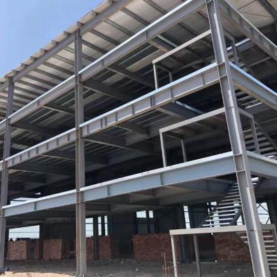 China Economical Steel Structure Construction Prefabricated Steel Frame Commercial Building for sale