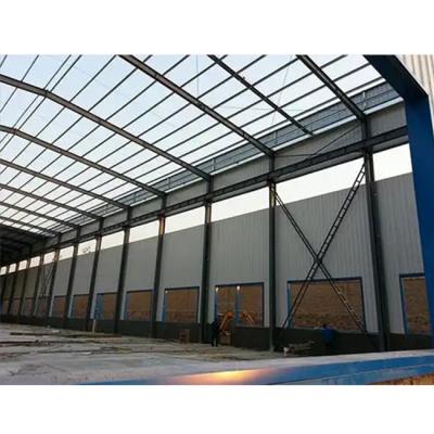 China Edifício pré-fabricado de estrutura de portal de aço galvanizado à venda